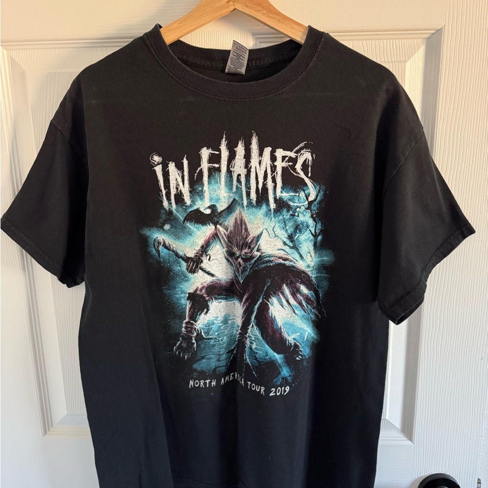 In Flames concert tour tshirt. Size L.